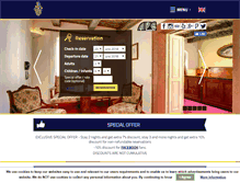 Tablet Screenshot of hotelwaldstein.cz